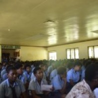 Students of Namosi Secondary School