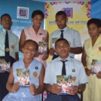 2015 Student diary launch at Dawasamu Secondary School
